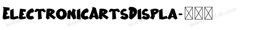 ElectronicArtsDispla字体转换
