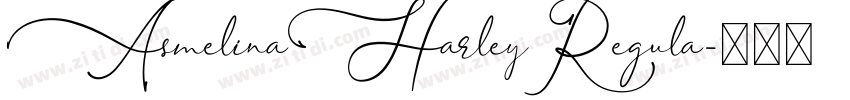 AsmelinaHarleyRegula字体转换