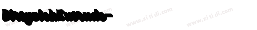 DirtysickExtrude字体转换