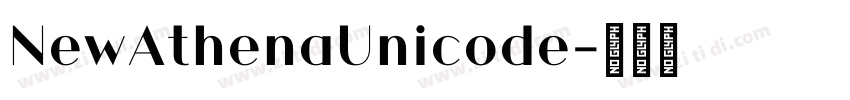 NewAthenaUnicode字体转换