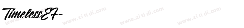 TimelessEF字体转换