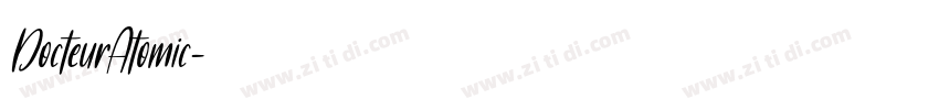 DocteurAtomic字体转换