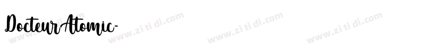 DocteurAtomic字体转换