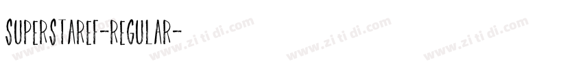 SuperstarEF-Regular字体转换 SuperstarEF-Regular字体转换