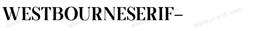 WestbourneSerif字体转换