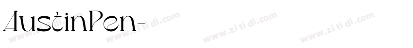 AustinPen字体转换