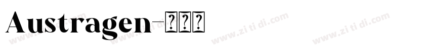 Austragen字体转换
