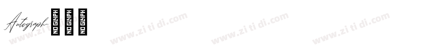 Autograph字体转换