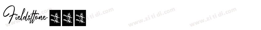 Fieldsttone字体转换