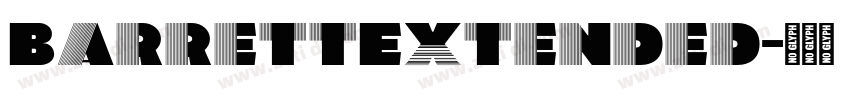 BarrettExtended字体转换