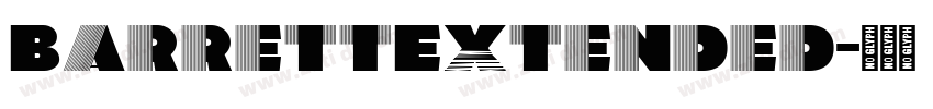 BarrettExtended字体转换