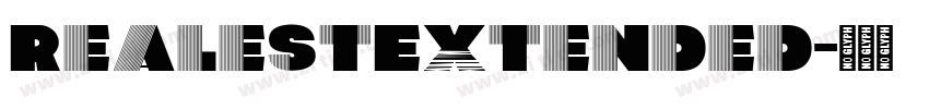RealestExtended字体转换