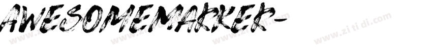 AwesomeMarker字体转换