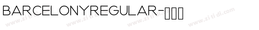 BarcelonyRegular字体转换 BarcelonyRegular字体转换