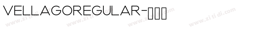 VellagoRegular字体转换 VellagoRegular字体转换