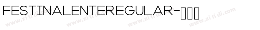 FestinaLenteRegular字体转换