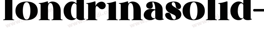 londrinasolid字体转换