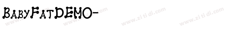 BabyFatDEMO字体转换