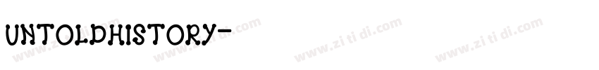untoldhistory字体转换