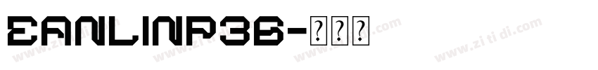 EanLinP36字体转换