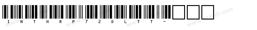 IntHrP72DlTt字体转换