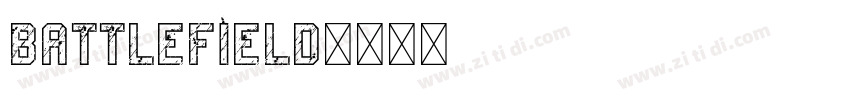 Battlefield字体转换