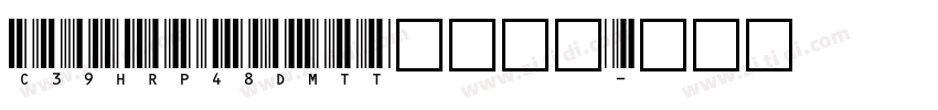 C39HrP48dmtt字体下载字体转换
