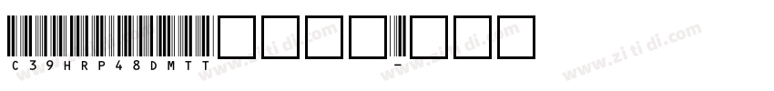 C39HrP48dmtt字体下载字体转换
