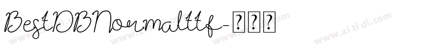 BestDBNormalttf字体转换