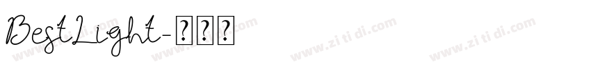 BestLight字体转换