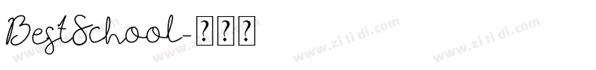 BestSchool字体转换