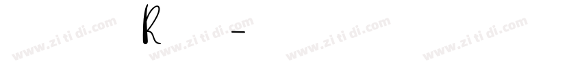 buttersansRegula字体转换