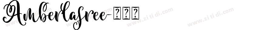 Amberlafree字体转换