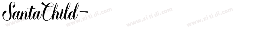 SantaChild字体转换