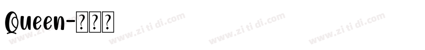 Queen字体转换