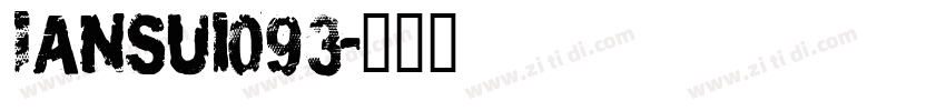 Iansui093字体转换