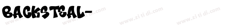 backsteal字体转换
