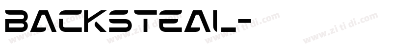 backsteal字体转换