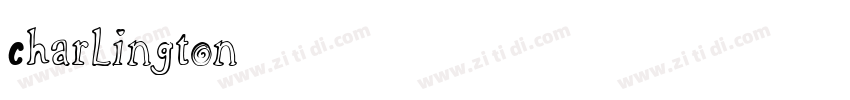 Charlington字体转换