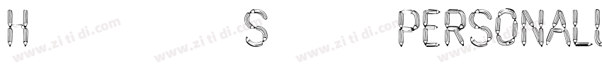 HatschSansPERSONALUS字体转换