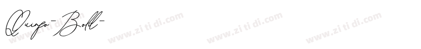 Quinfo-Bold字体转换