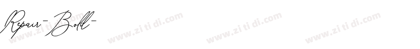 Repair-Bold字体转换