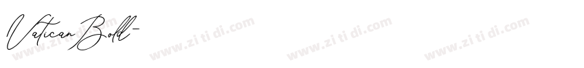 VaticanBold字体转换