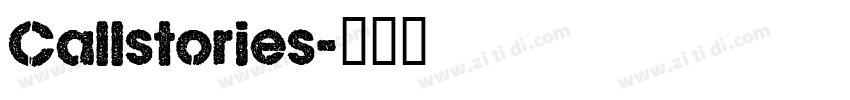 Callstories字体转换
