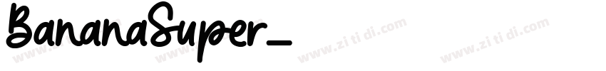 BananaSuper字体转换
