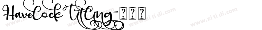 HavelockTitling字体转换