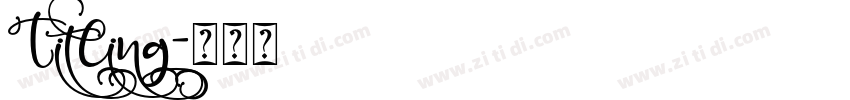 Titling字体转换