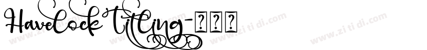 HavelockTitling字体转换