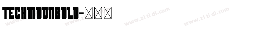 TechmoonBold字体转换