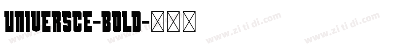 UniversCE-Bold字体转换 UniversCE-Bold字体转换